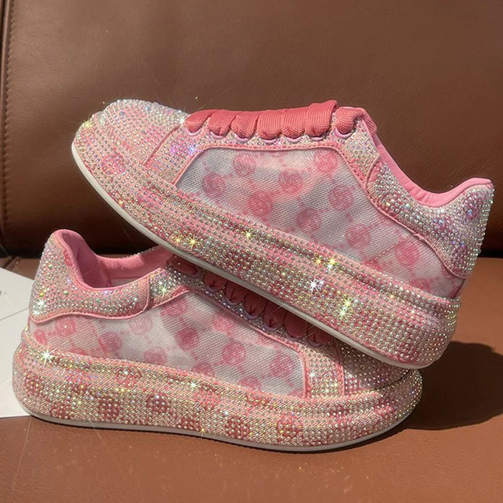 TÊNIS FEMININO KITTY COM BRILHO