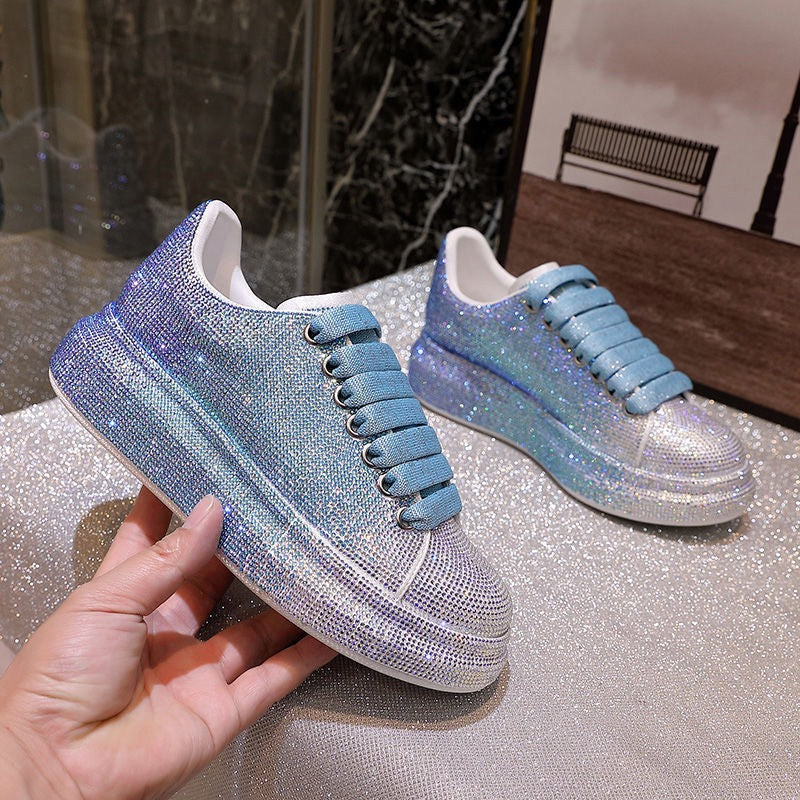 TENIS LIVIA FEMININO CASUAL STRASS