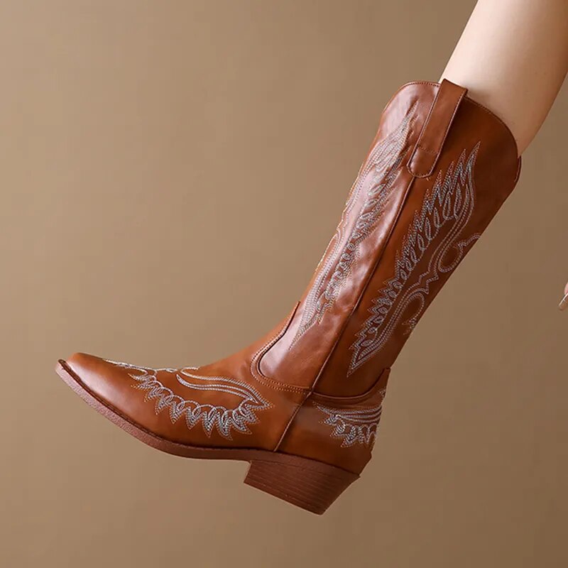 BOTA ELOÁ WESTERN CLASSICA VINTAGE