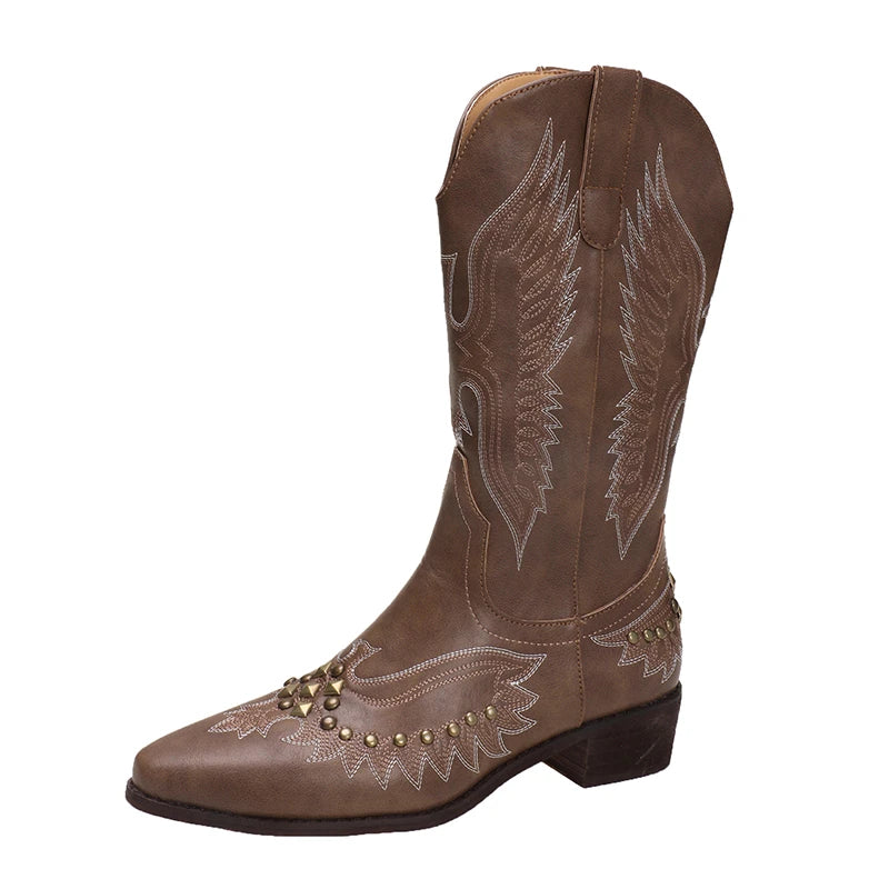 BOTA LOREN WESTERN TEXANA CLÁSSICA