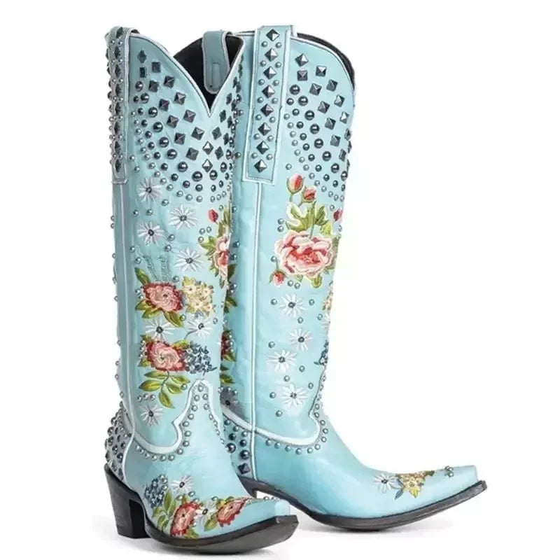 BOTA OLIVIA WESTERN TEXANA