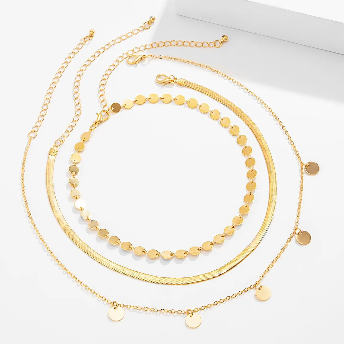 CONJUNTO COLAR E GARGANTILHA GABRIELA DOURADO