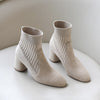 BOTA MELISSA BICO FINO SALTO GROSSO MODELO MEIA