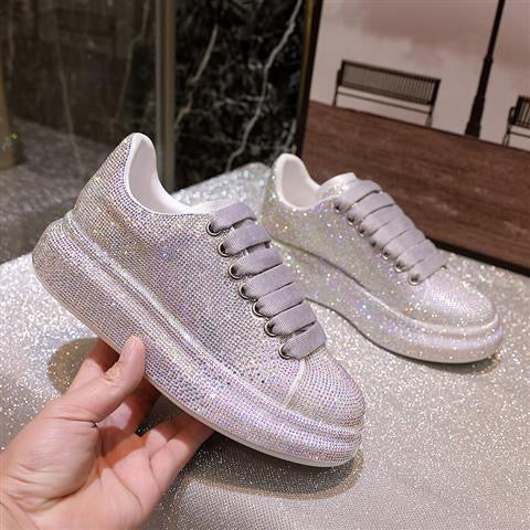 TENIS LIVIA FEMININO CASUAL STRASS
