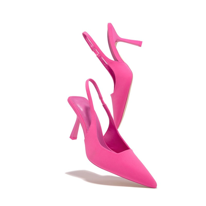 SANDÁLIA PRISCILA STILETTO BICO FINO SALTO