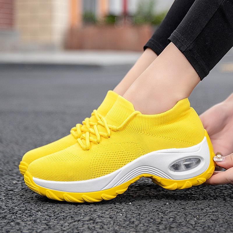 TÊNIS ESPORTIVO FLAT RESPIRÁVEL IMPACT - Dona Miss