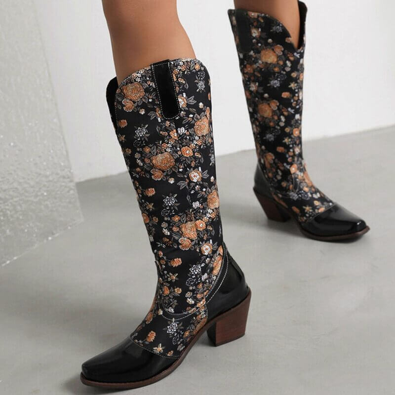 BOTA TEXANA LUÍSA CANO MÉDIO
