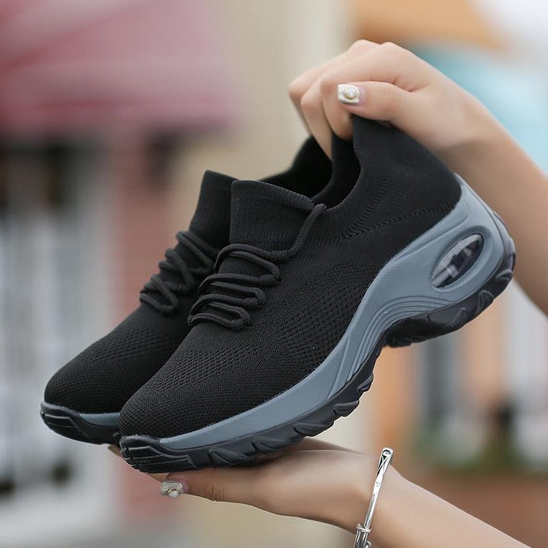 TÊNIS ESPORTIVO FLAT RESPIRÁVEL IMPACT - Dona Miss
