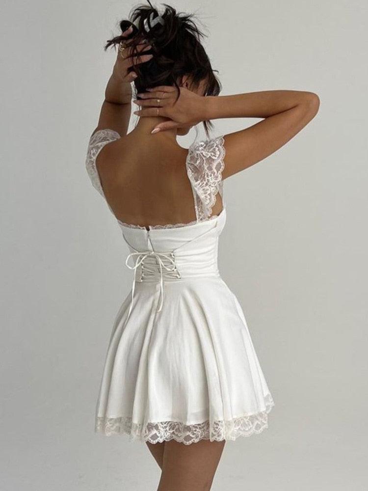 VESTIDO LINDA BRANCO CURTO - Dona Miss