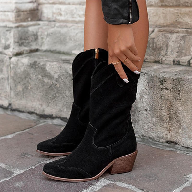BOTA TEXANA CAMILA CANO MÉDIO