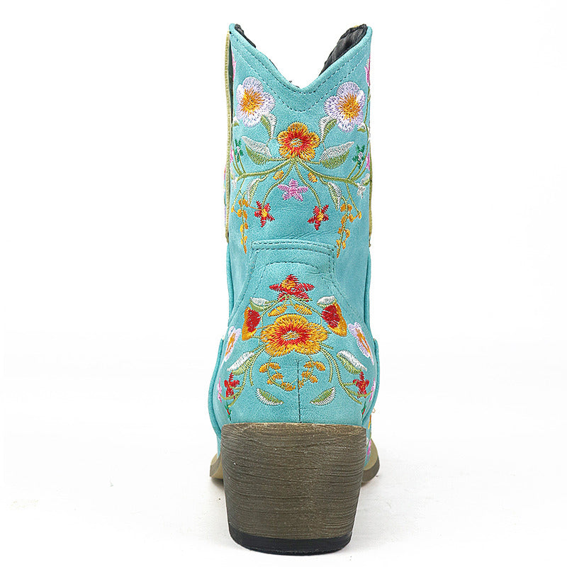 BOTA ALICE AZUL MODELO TEXANA WESTERN