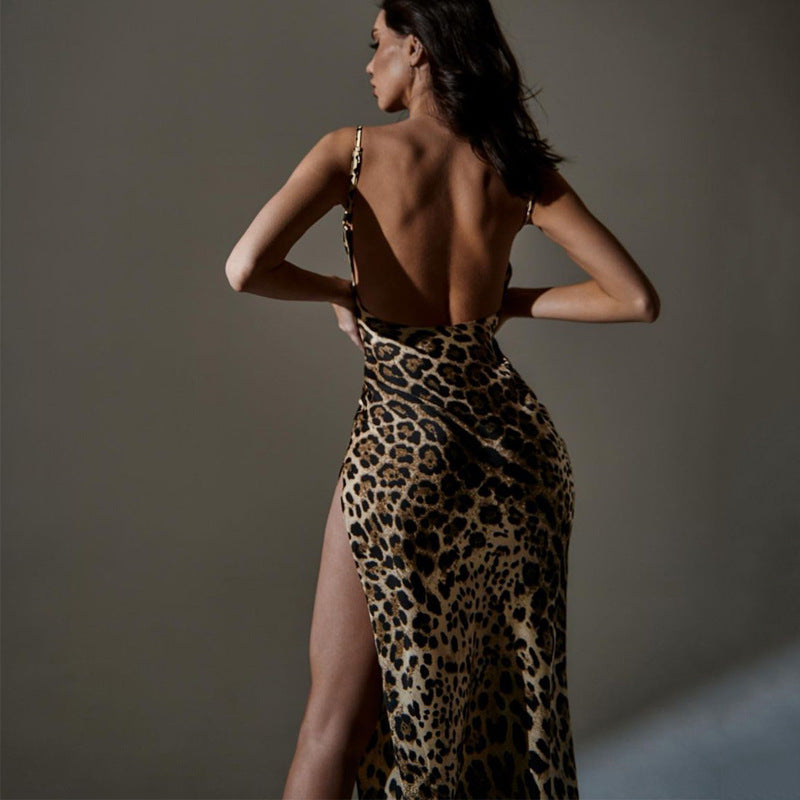 VESTIDO HELOISA ANIMAL PRINT MIDI