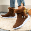 BOTA FEMININA DE INVERNO DONNA MISS AVELUDADA, ELEGANTE E COM SOLADO PLATAFORMA ANTIDERRAPANTE