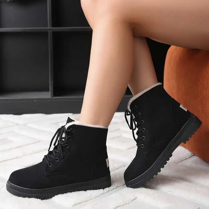 BOTA FEMININA DE INVERNO DONNA MISS CAMURÇA PREMIUM, FORRO PELUCIADO E CONFORTO EXTREMO