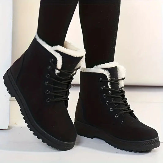 BOTA FEMININA DE INVERNO DONNA MISS CAMURÇA PREMIUM, FORRO PELUCIADO E CONFORTO EXTREMO