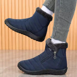 BOTA FEMININA DONNA MISS COMFORT FLEX IMPERMEÁVEL COM FORRO PELUCIADO E SOLADO ANTIDERRAPANTE