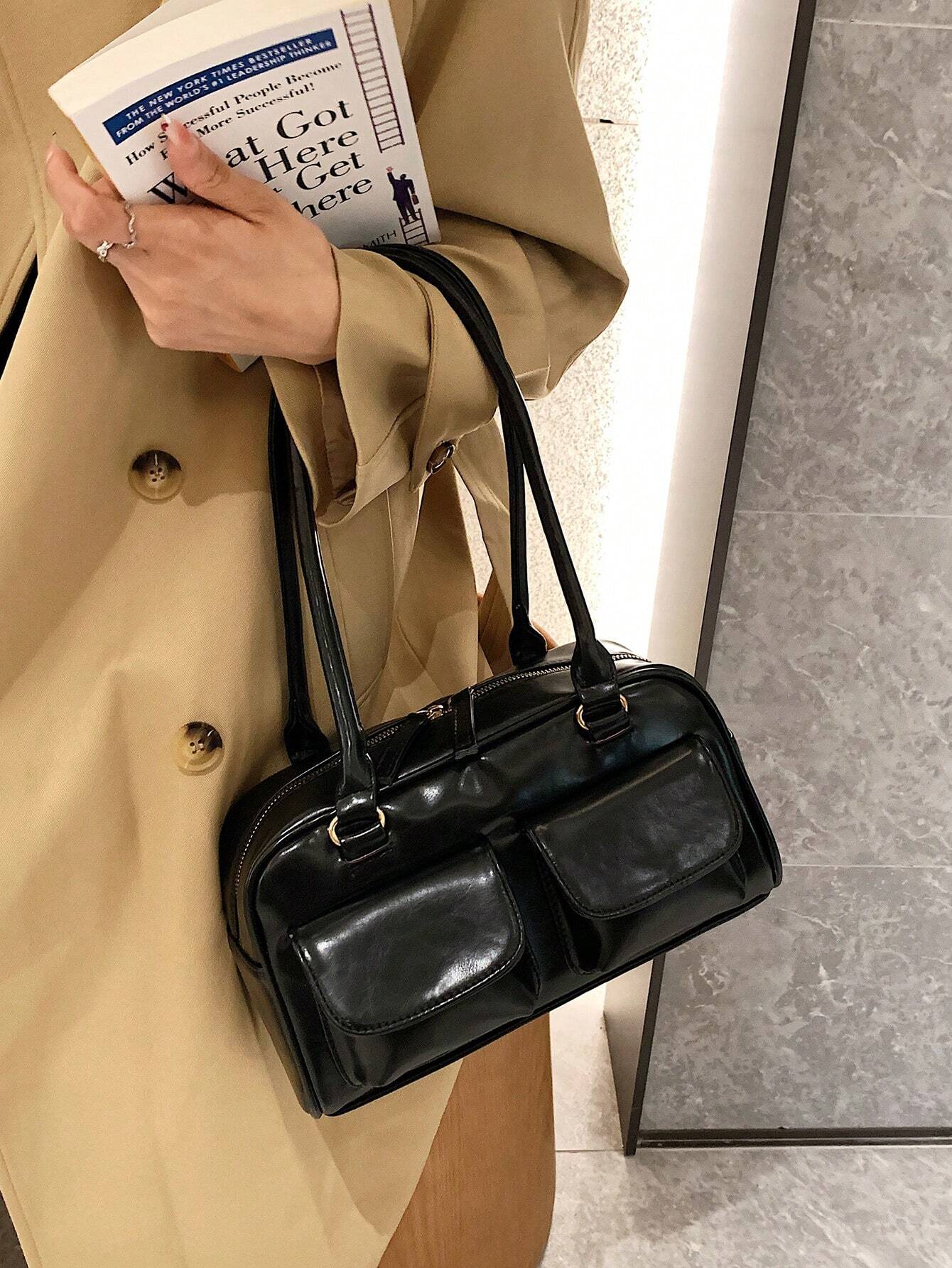 BOLSA DE OMBRO CLÁSSICA VERSÁTIL
