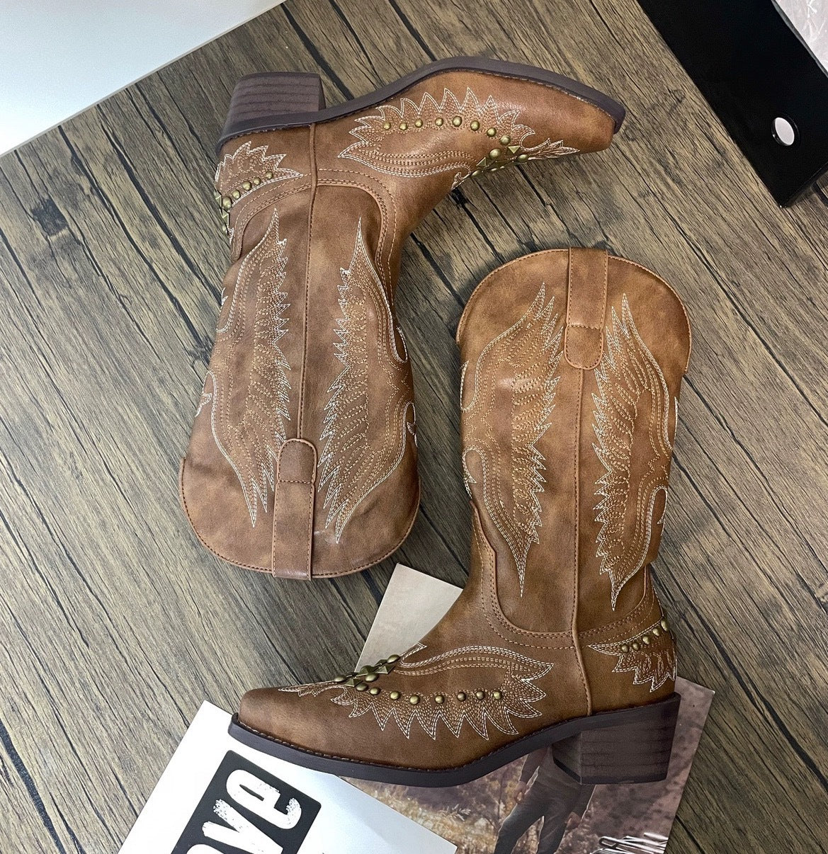 BOTA LOREN WESTERN TEXANA CLÁSSICA
