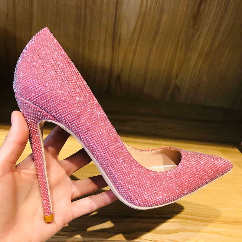 [EXCLUSIVA] SANDÁLIA SCARPIN BARBIE PEDRARIAS SALTO ALTO