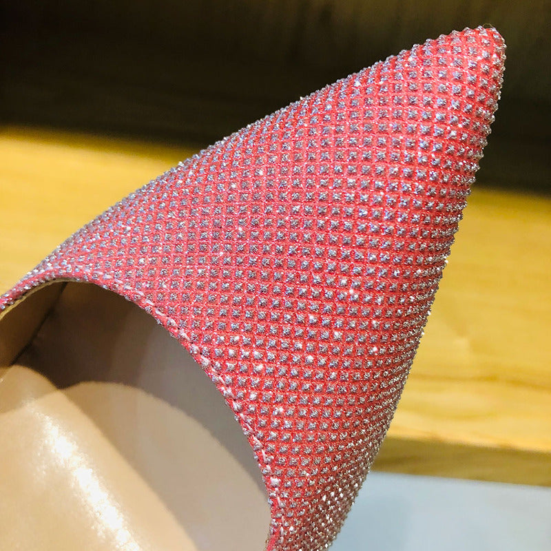 [EXCLUSIVA] SANDÁLIA SCARPIN BARBIE PEDRARIAS SALTO ALTO