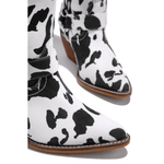 BOTA MARIA MODELO TEXANA WESTERN COWGIRL PRETA
