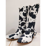 BOTA MARIA MODELO TEXANA WESTERN COWGIRL PRETA