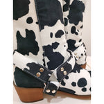 BOTA MARIA MODELO TEXANA WESTERN COWGIRL PRETA