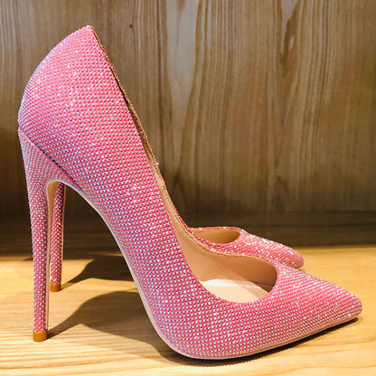 [EXCLUSIVA] SANDÁLIA SCARPIN BARBIE PEDRARIAS SALTO ALTO