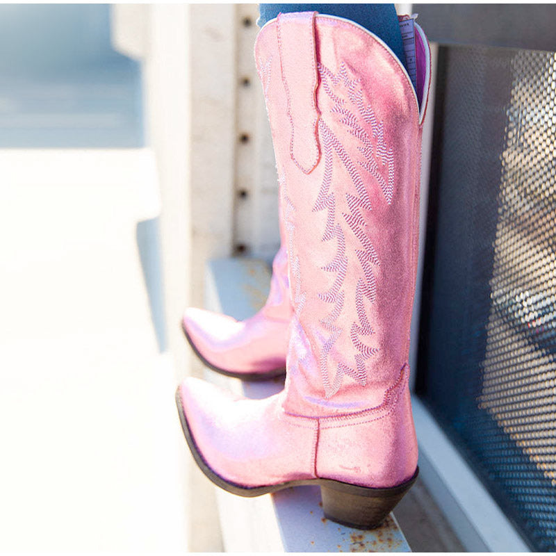 BOTA BARBARA ROSA MODELO WESTERN