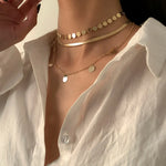 CONJUNTO COLAR E GARGANTILHA GABRIELA DOURADO