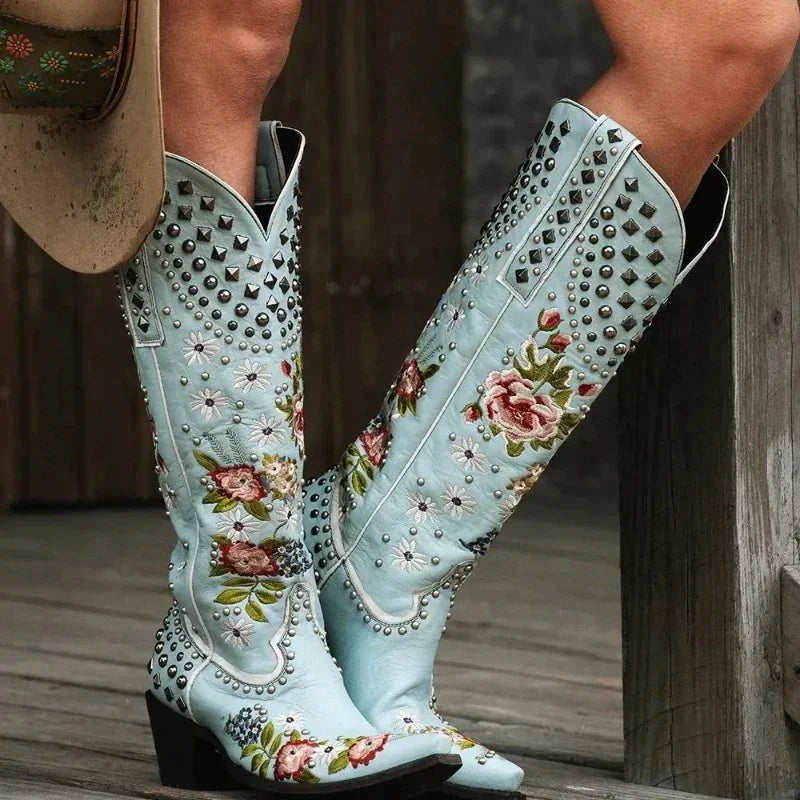 BOTA OLIVIA WESTERN TEXANA