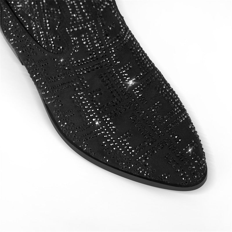 [EXCLUSIVA] BOTA PANDORA TEXANA WESTERN PRETO CANO LONGO - OUTLET