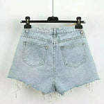 SHORT JEANS NICOLE FEMININO