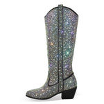 BOTA TEXANA BELLA CANO LONGO EM PEDRARIAS STRASS WESTERN