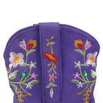 BOTA ALICE ROXO MODELO TEXANA WESTERN