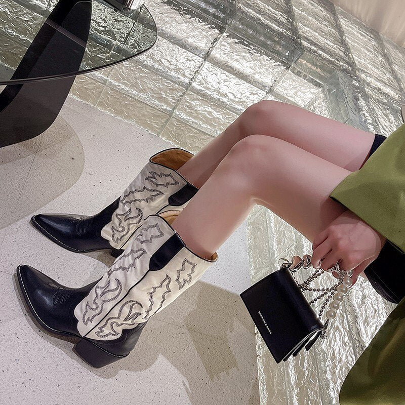 BOTA MALU MODELO TEXANA WESTERN COUNTRY