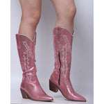 BOTA BARBARA ROSA MODELO WESTERN
