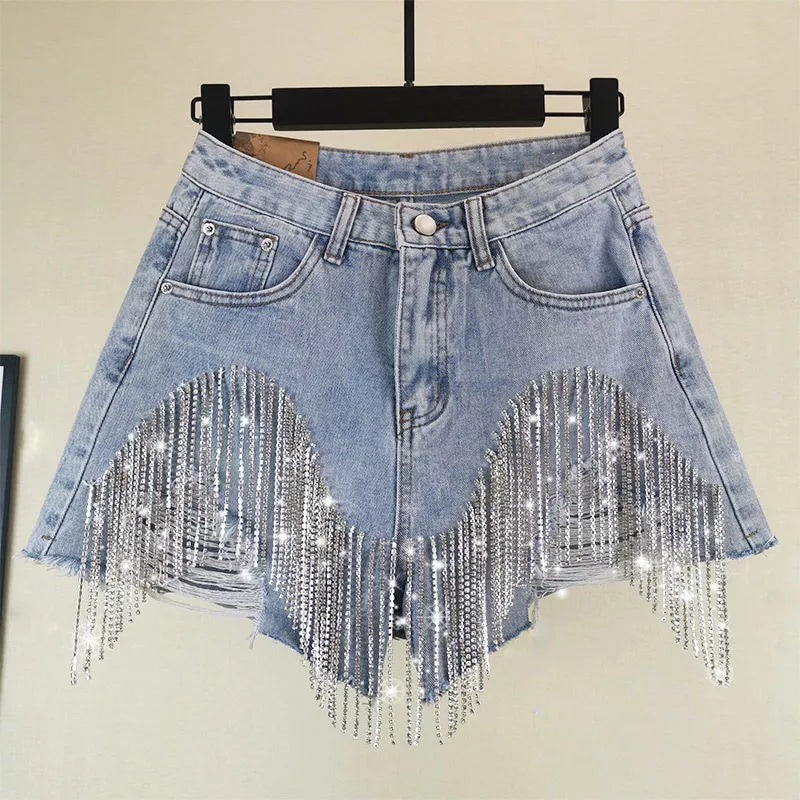 SHORT JEANS NICOLE FEMININO