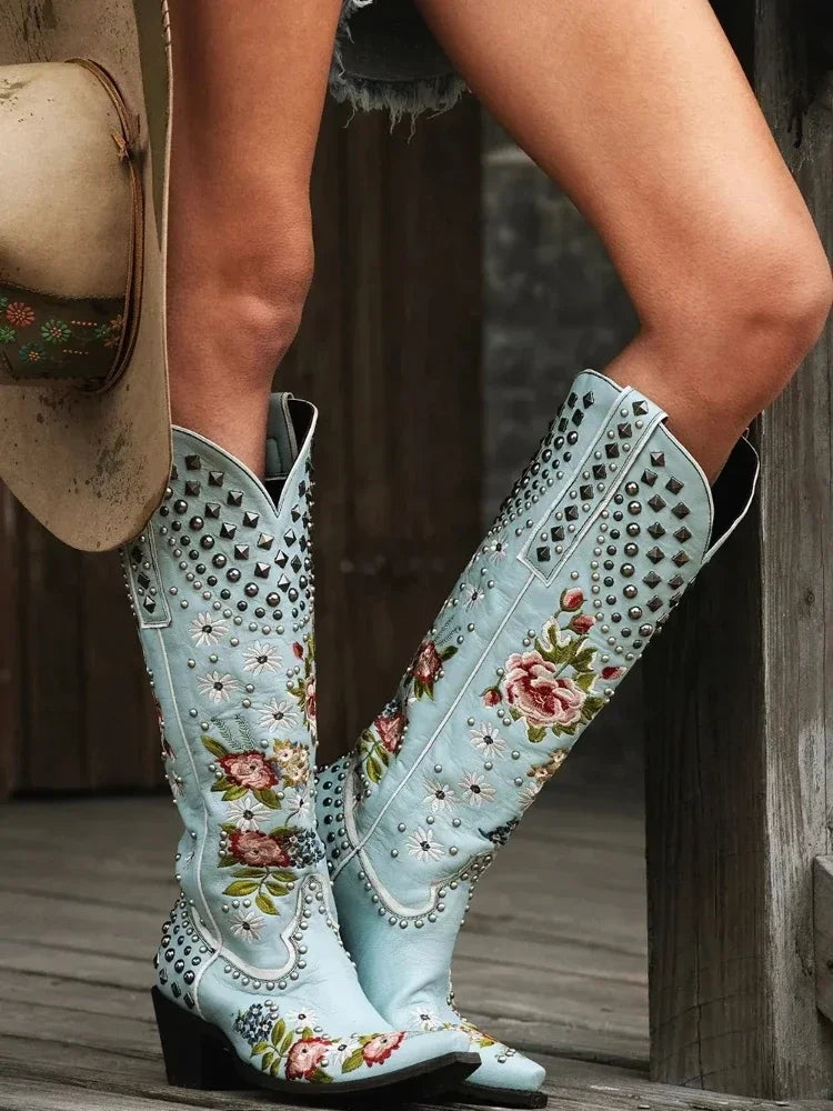 BOTA OLIVIA WESTERN TEXANA