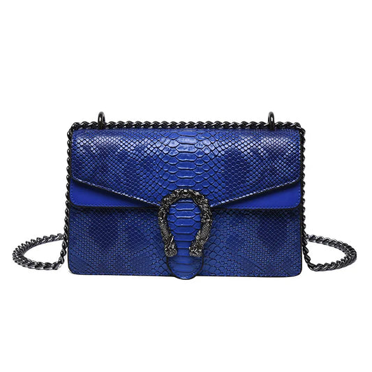 BOLSA DE OMBRO FEMININA WESTERN VINTAGE CROCO AESTHETIC