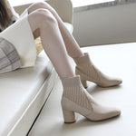 BOTA MELISSA BICO FINO SALTO GROSSO MODELO MEIA