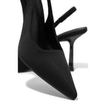 SANDÁLIA PRISCILA STILETTO BICO FINO SALTO
