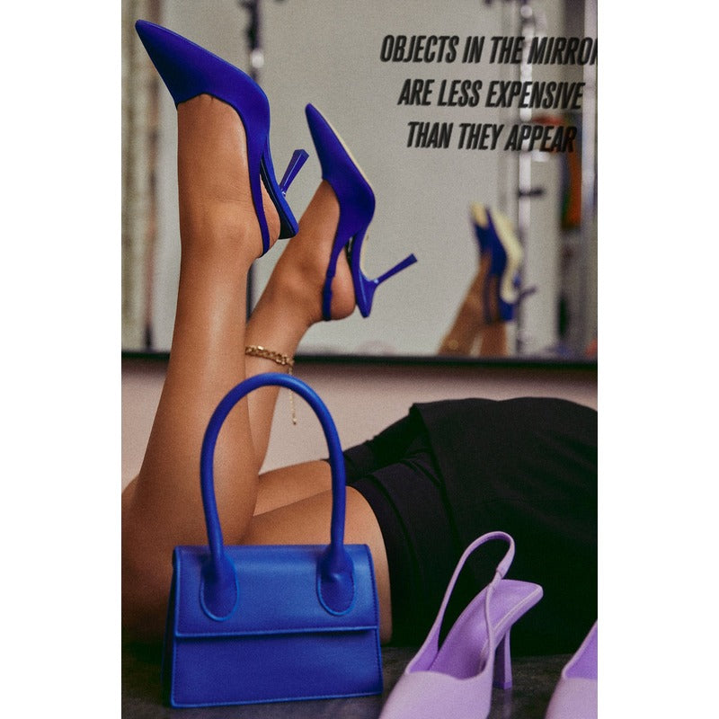 SANDÁLIA PRISCILA STILETTO BICO FINO SALTO