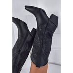 BOTA ANA MODELO TEXANA WESTERN PRETO