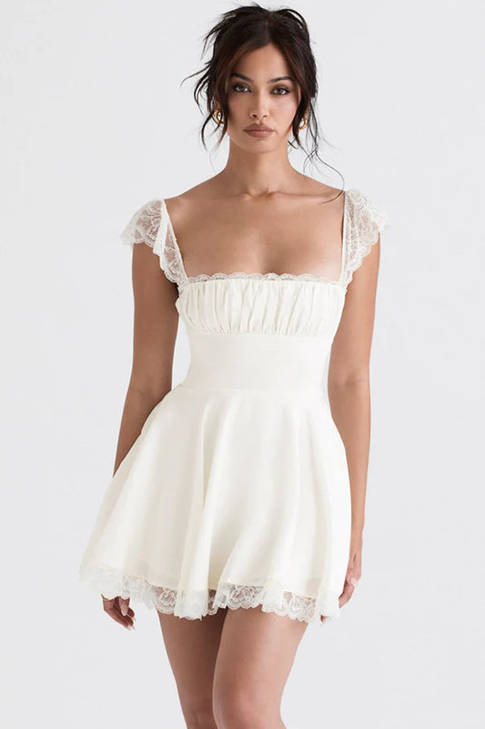 VESTIDO LINDA BRANCO CURTO - Dona Miss