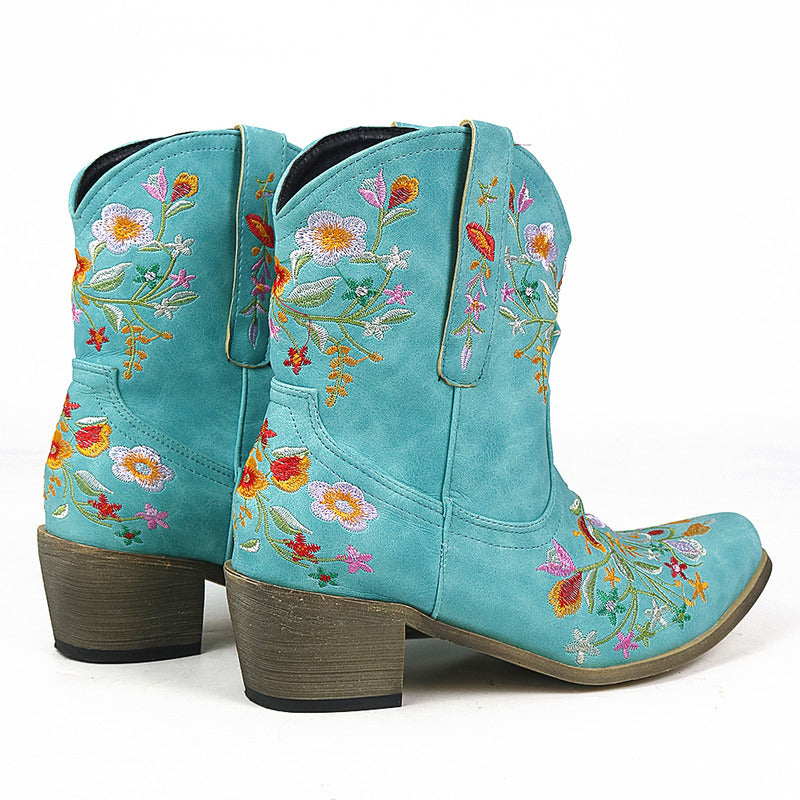 BOTA ALICE AZUL MODELO TEXANA WESTERN