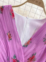 VESTIDO TAYLOR ROSA MID PRIMAVERA VERÃO 2023 - Dona Miss