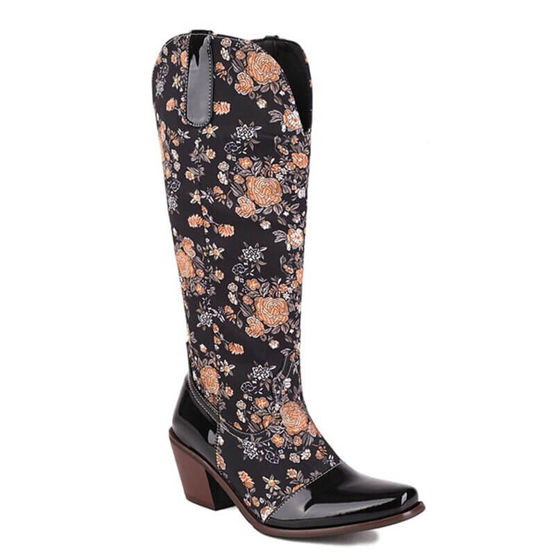 BOTA TEXANA LUÍSA CANO MÉDIO