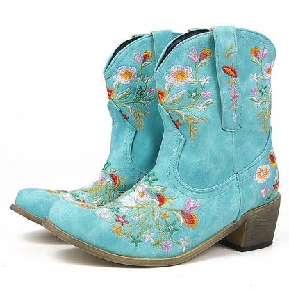 BOTA ALICE AZUL MODELO TEXANA WESTERN