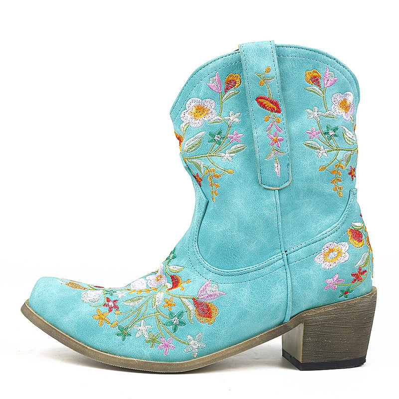BOTA ALICE AZUL MODELO TEXANA WESTERN